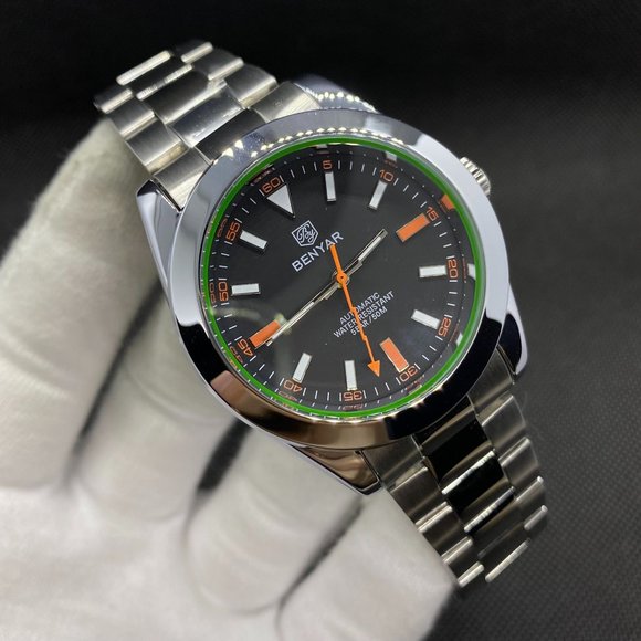 LAST STOCKS  Men's Automatic Mechanical 50M Waterproof Milgauss Design Watch - Picture 5 of 7